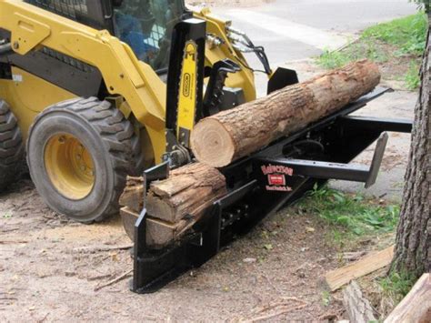 firewood processor for skid steer loader|skid loader mounted firewood processor.